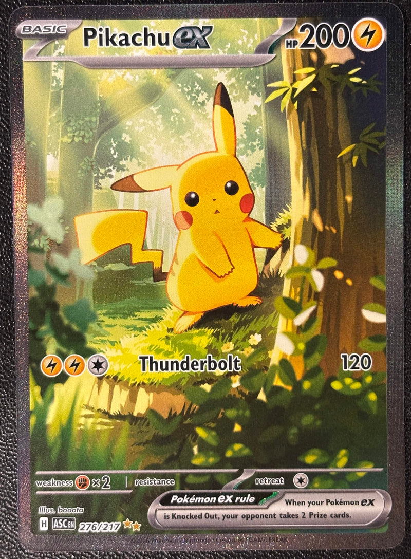 Pikachu ex (276/217) [Mega Evolution: Ascended Heroes] SCAN 1113