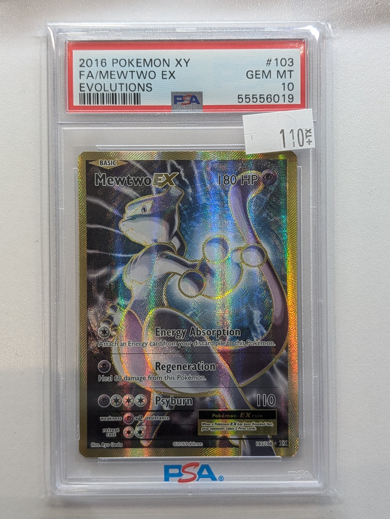 2016 POKEMON XY FA/MEWTWO EX