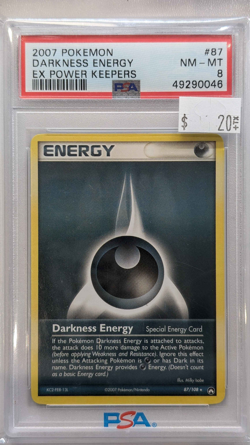 2007 POKEMON DARKNESS ENERGY EX POWER KEEPERS