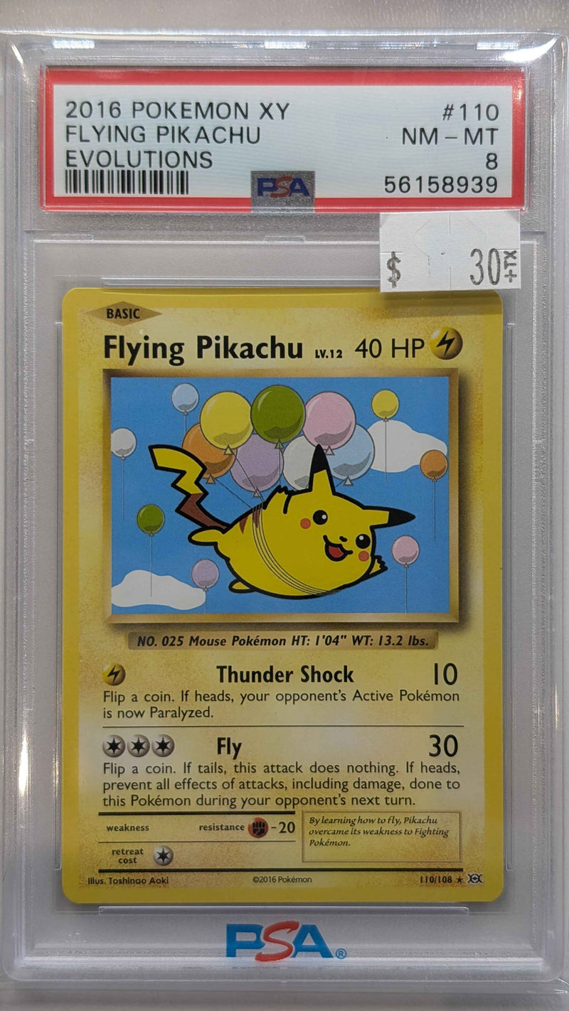 2016 POKEMON XY FLYING PIKACHU EVOLUTIONS