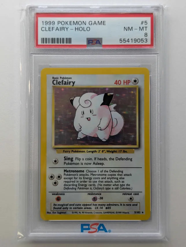 1999 POKEMON GAME CLEFAIRY - HOLO