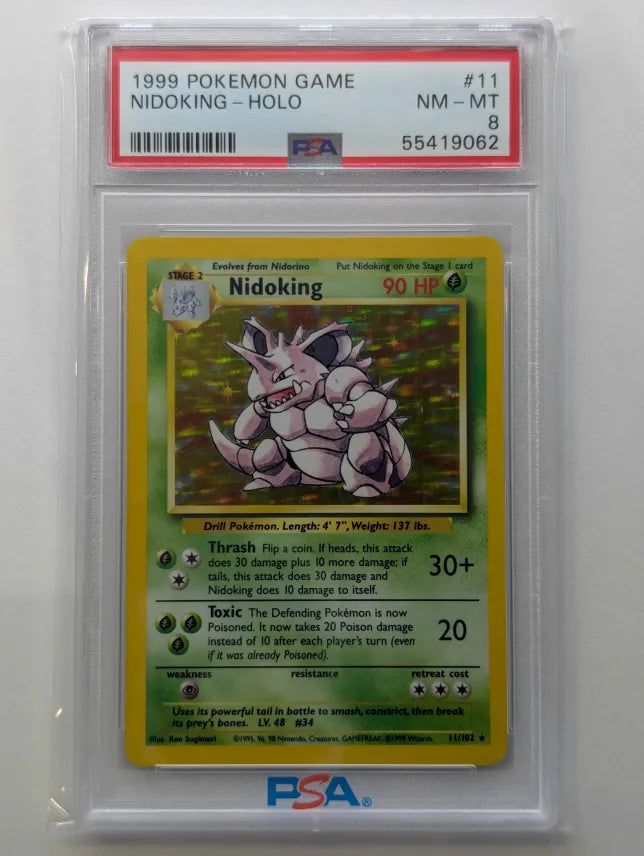 1999 POKEMON GAME NIDOKING - HOLO