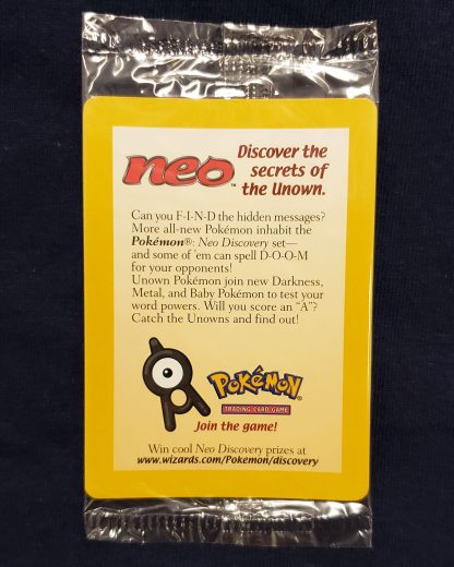 POKEMON Neo Sealed Pack 1 Card Promo