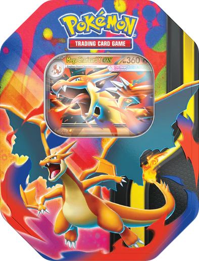 Mega Charizard Tin - Mega Charizard Y ex *Limit 2 Per Customer*