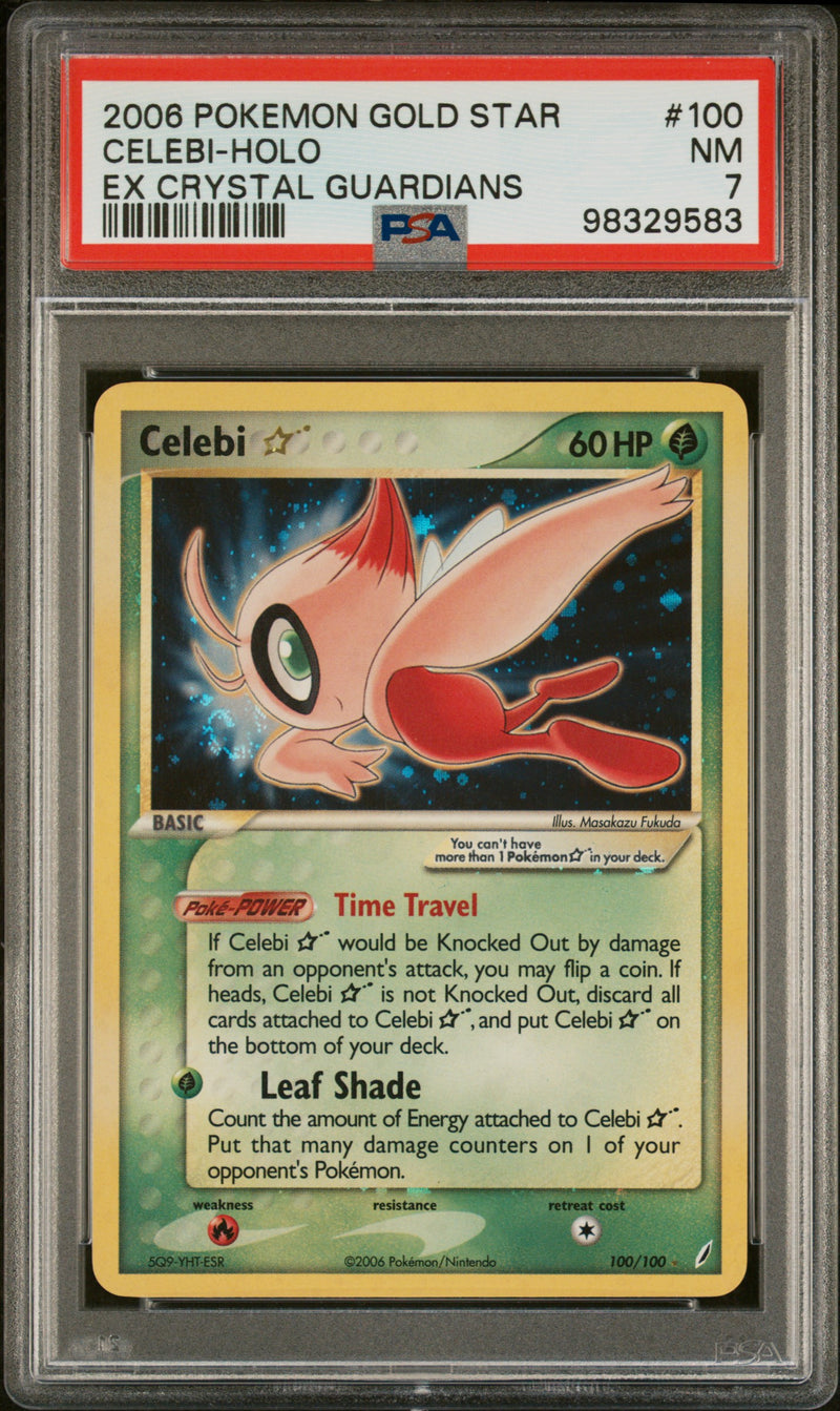 2006 POKEMON CELEBI-HOLO EX CRYSTAL GUARDIANS