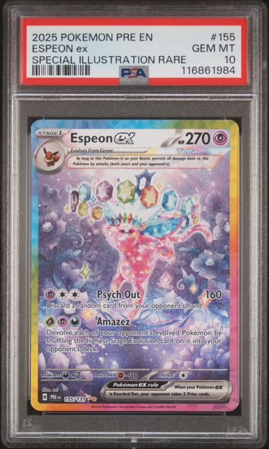 2025 POKEMON PRE EN-PRISMATIC EVOLUTIONS