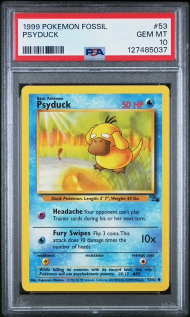 1999 POKEMON FOSSIL