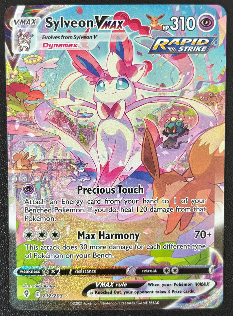 Sylveon VMAX (212/203) [Sword & Shield: Evolving Skies] SCAN