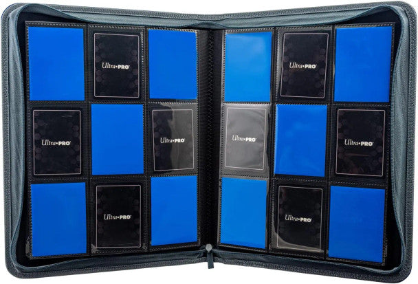 Ultra Pro ZIP BINDER PRO VIVID DELUXE 9PKT Alcantara Microsuede (PICK UP IN STORE)