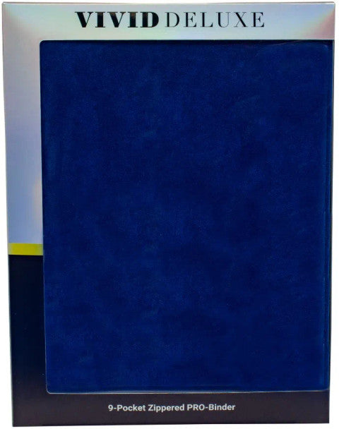 Ultra Pro ZIP BINDER PRO VIVID DELUXE 9PKT Alcantara Microsuede (PICK UP IN STORE)