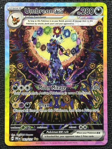 Umbreon ex (161/131) [Scarlet & Violet: Prismatic Evolutions] SCAN #1058