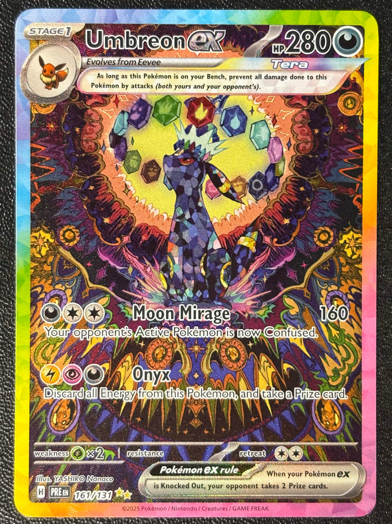Umbreon ex (161/131) [Scarlet & Violet: Prismatic Evolutions] SCAN