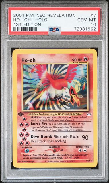 2001 POKEMON NEO REVELATION