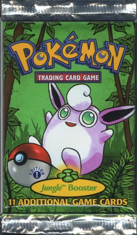 Jungle Booster Pack [1st Edition] - Wigglytuff Art