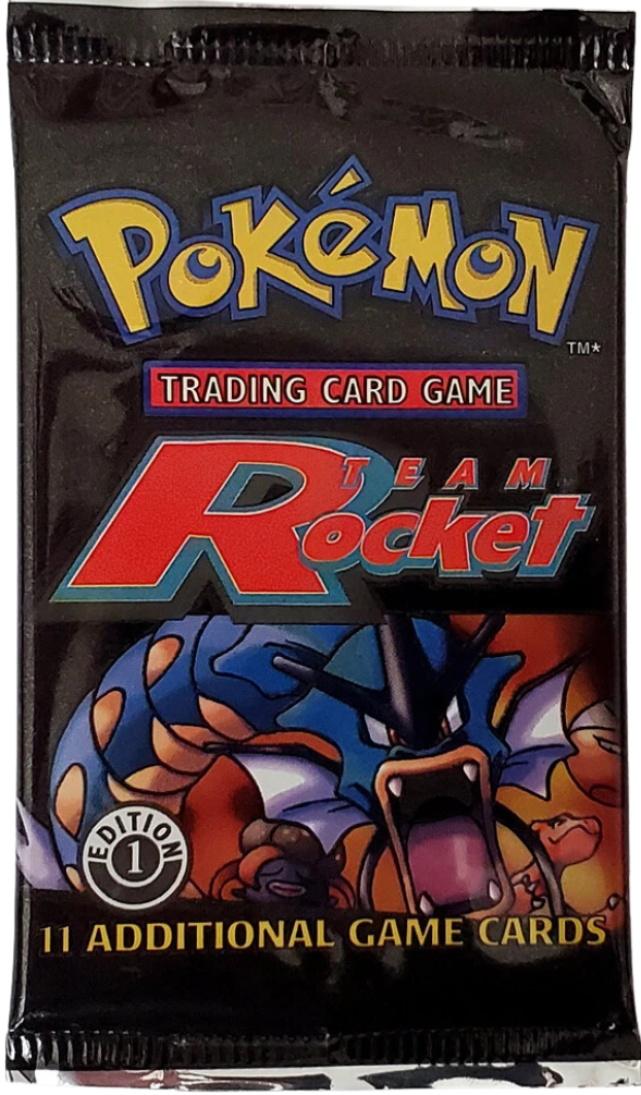 Team Rocket Booster Pack [1st Edition] - Gyarados Art