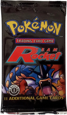Team Rocket Booster Pack [1st Edition] - Gyarados Art