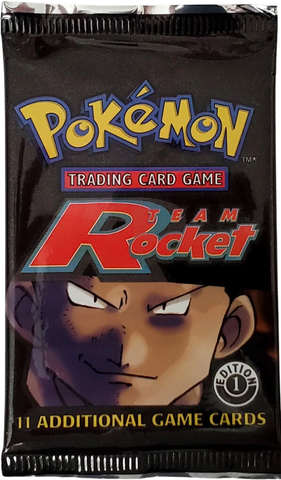 Team Rocket Booster Pack [1st Edition] - Giovanni Art