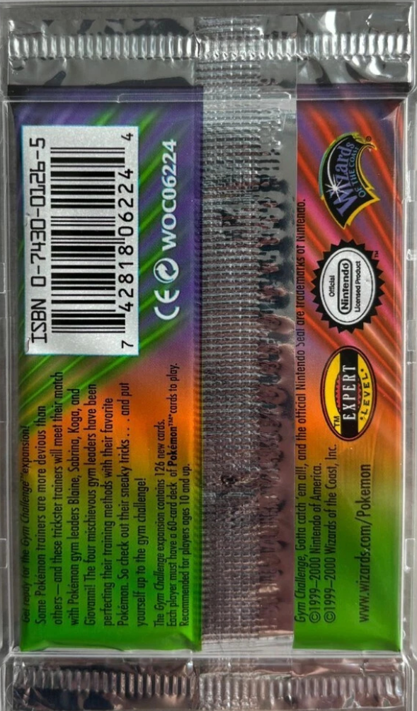Gym Challenge Booster Pack [1st Edition] - Blaine Art
