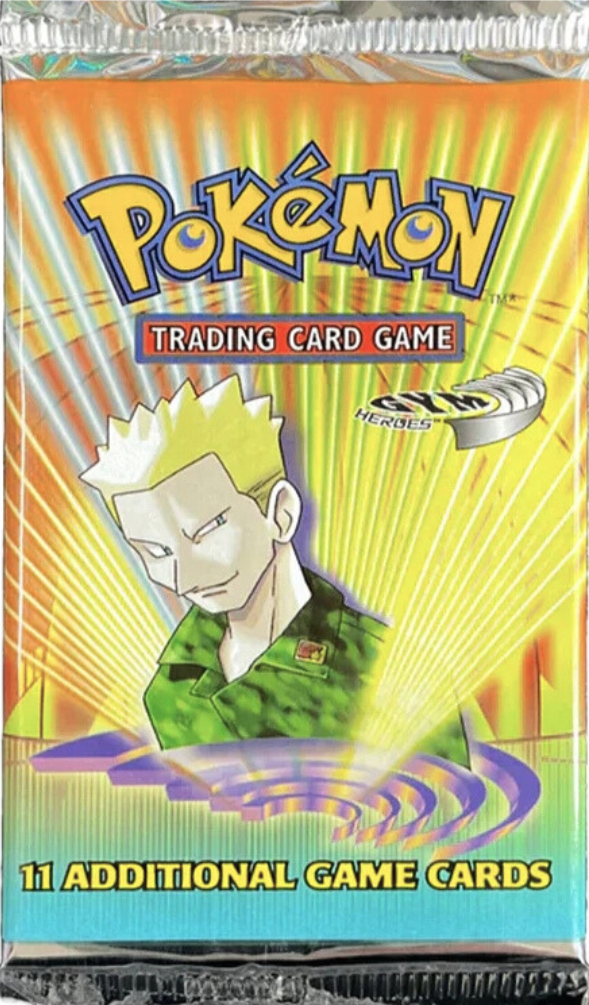 Gym Heroes Booster Pack [Unlimited] - Lt. Surge Art