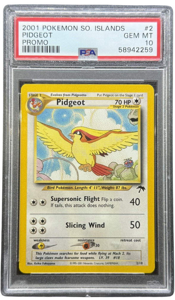 2001 POKEMON SOUTHERN ISLANDS PROMO