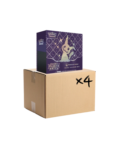 Scarlet & Violet: Paldean Fates - Pokemon Center Elite Trainer Box Case (Factory Sealed)