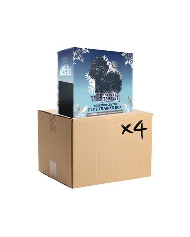 Sword & Shield: Silver Tempest - Pokemon Center Elite Trainer Box Case (Factory Sealed)