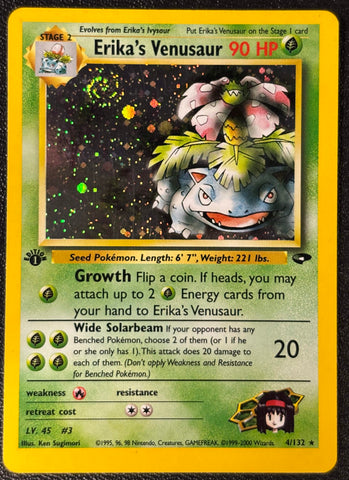 Erika's Venusaur (4/132) [Gym Challenge 1st Edition] SCAN 1108