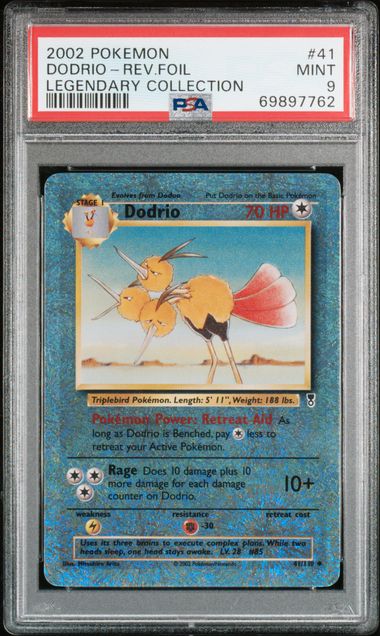 2002 POKEMON LEGENDARY COLLECTION