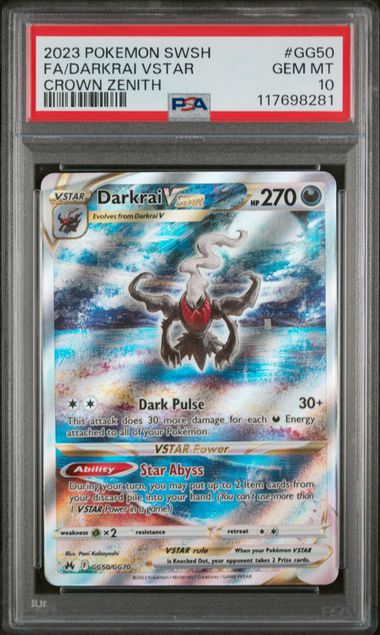 2023 POKEMON SWSH FA/DARKRAI VSTAR CROWN ZENITH