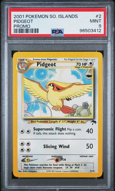 2001 POKEMON SOUTHERN ISLANDS PROMO