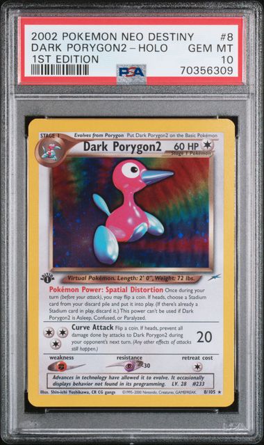 2002 POKEMON NEO DESTINY