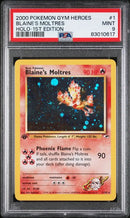 2000 POKEMON GYM HEROES BLAINE'S MOLTRES HOLO-1ST EDITION