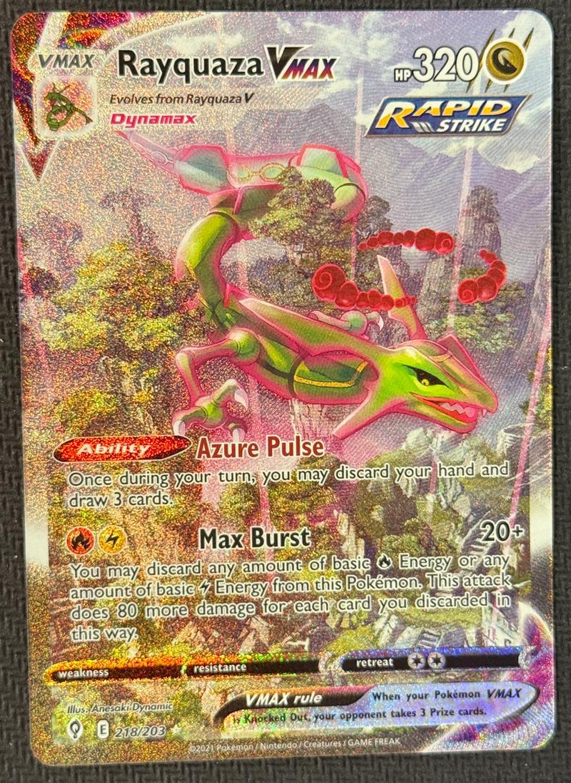 Rayquaza VMAX (218/203) [Sword & Shield: Evolving Skies] SCAN