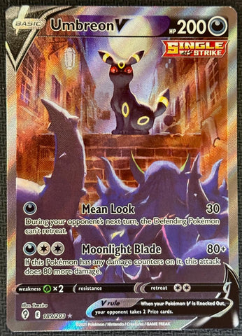 Umbreon V (189/203) [Sword & Shield: Evolving Skies] SCAN #1087