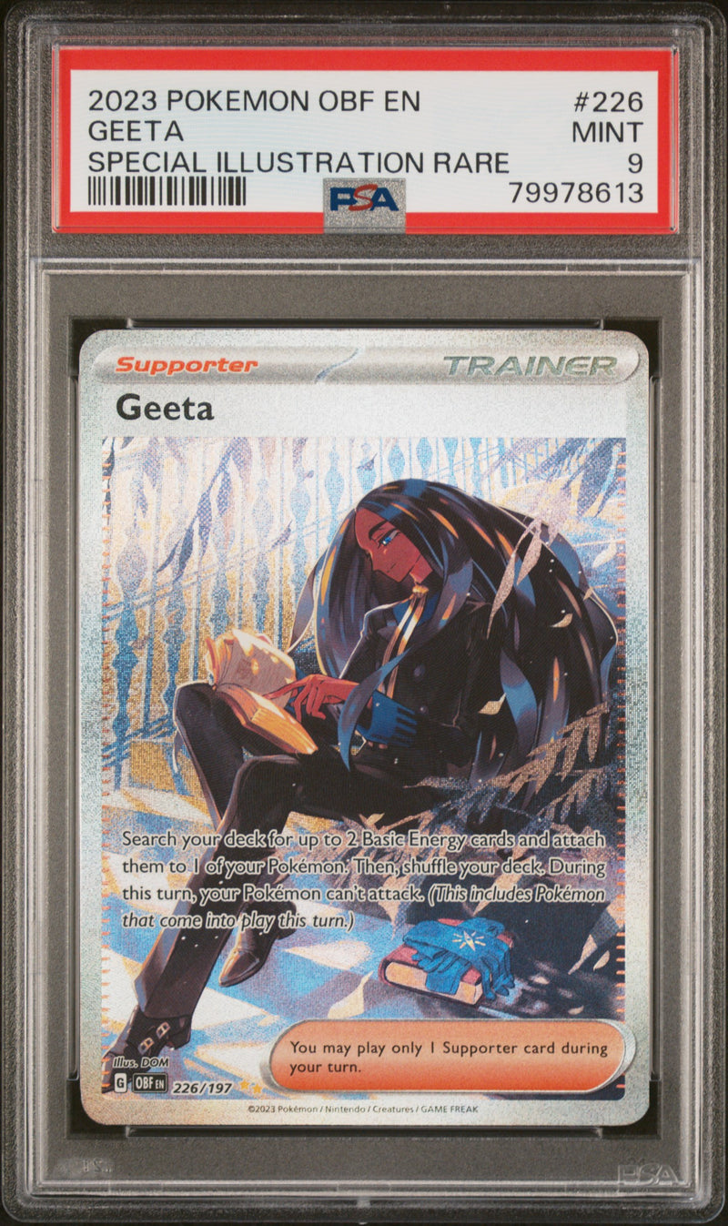 2023 POKEMON OBF EN GEETA SPECIAL ILLUSTRATION RARE