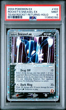 2004 POKEMON EX TEAM ROCKET RETURNS