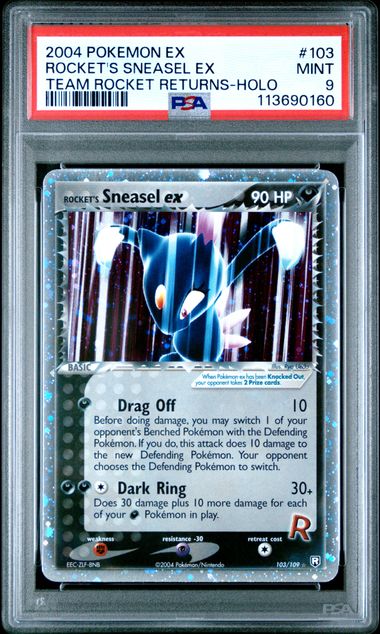 2004 POKEMON EX TEAM ROCKET RETURNS