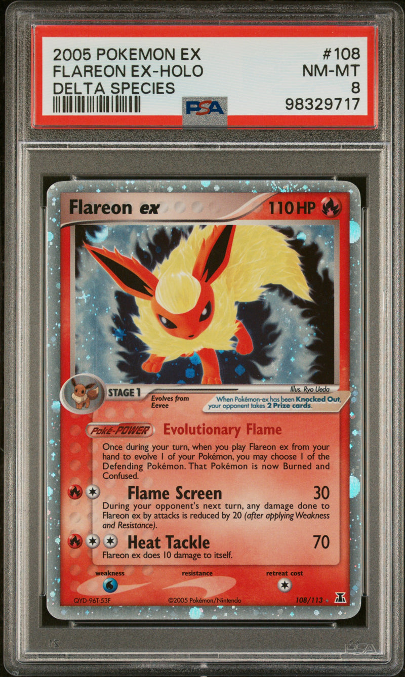 2005 POKEMON EX FLAREON EX-HOLO