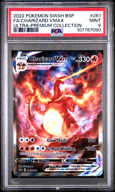 2022 POKEMON SWSH BSP FA/CHARIZARD VMAX ULTRA - PREMIUM COLLECTION
