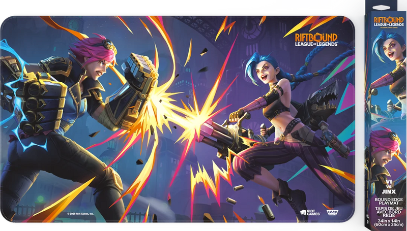 Riftbound: League of Legends - Vendetta Playmat (Vi vs Jinx)
