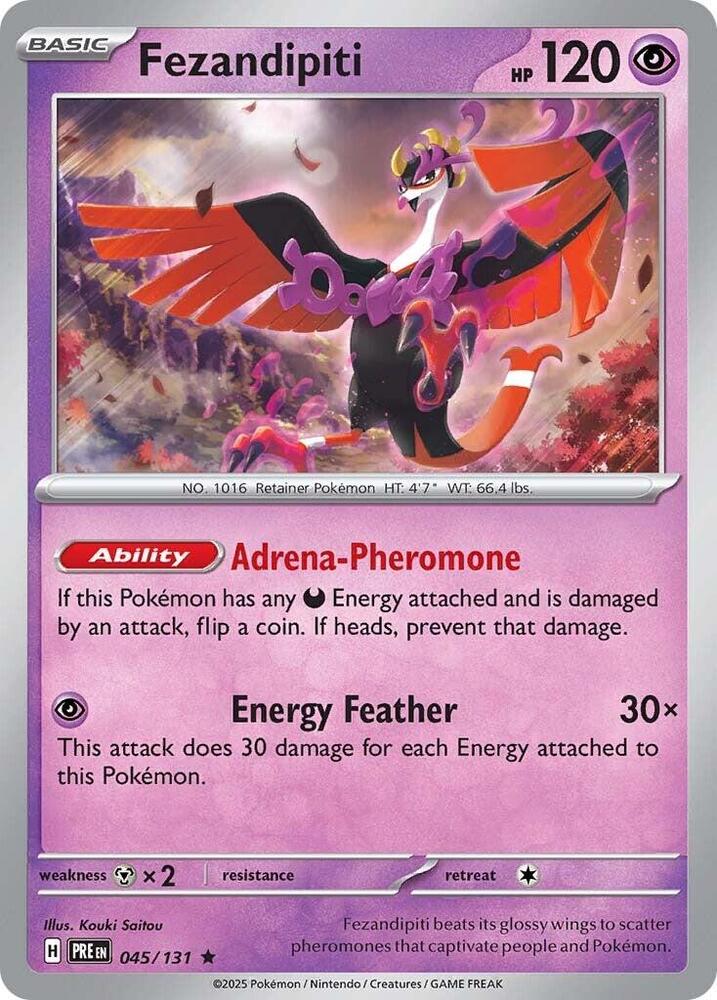 Fezandipiti (045/131) [Scarlet & Violet: Prismatic Evolutions]