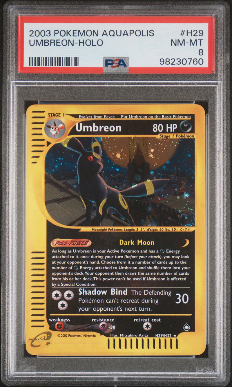 2003 POKEMON UMBREON-HOLO