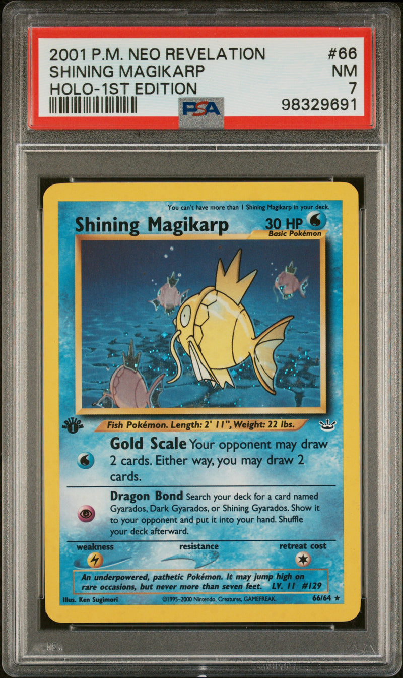 2001 P.M. NEO REVELATION SHINING MAGIKARP