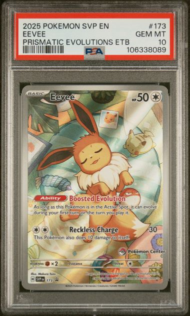 025 POKEMON SVP EN EEVEE PRISMATIC EVOLUTIONS ETB (POKEMON CENTER)