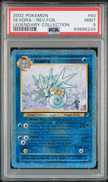 2002 POKEMON LEGENDARY COLLECTION