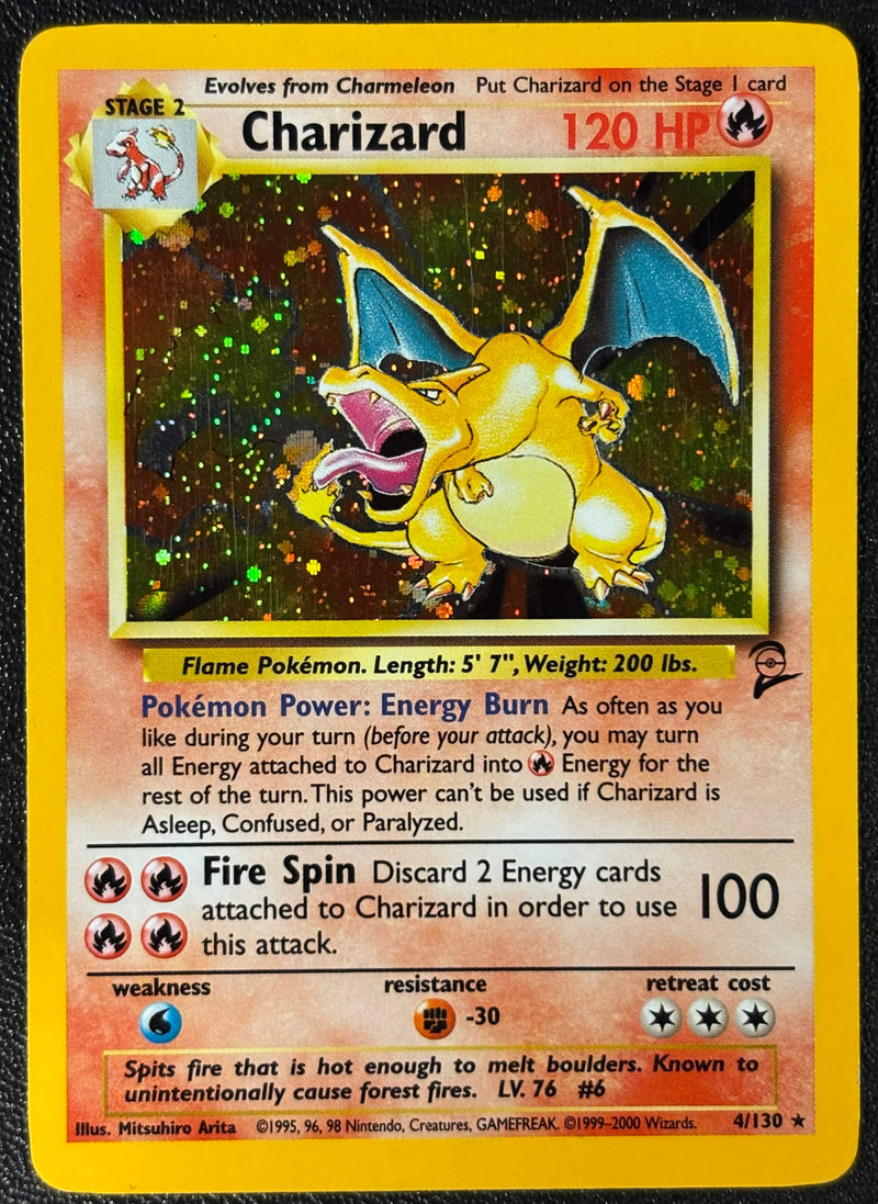 Charizard (4/130) [Base Set 2] SCAN