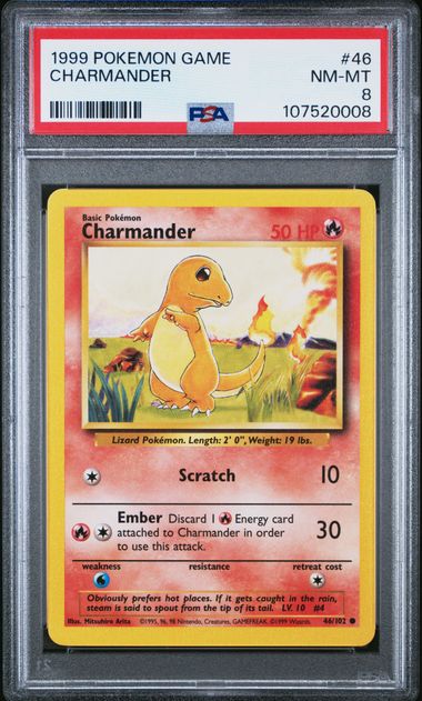 1999 POKEMON GAME CHARMANDER