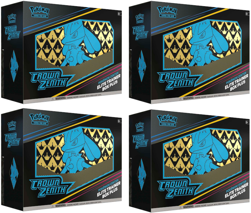 Pokemon Crown Zenith Pokemon Center Elite Trainer Box Plus high quality Case