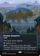 Hissing Quagmire (0154) (Borderless) (Galaxy Foil) [Edge of Eternities: Stellar Sights]