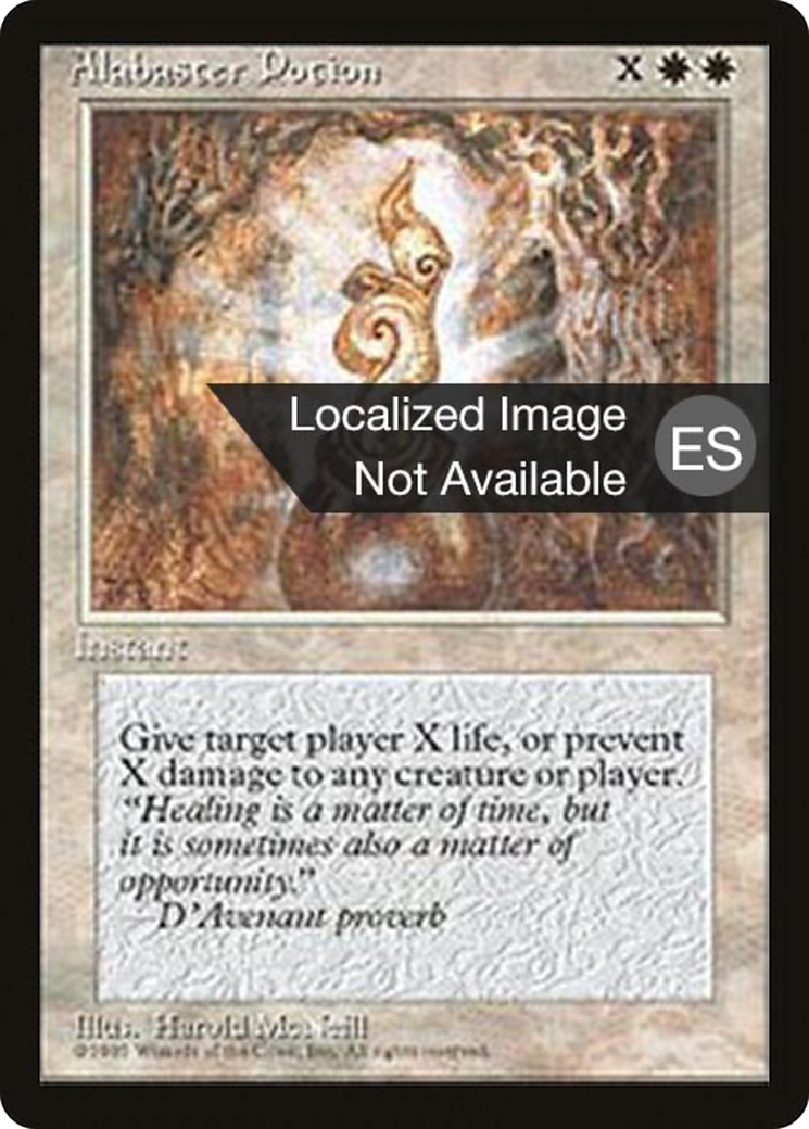 Alabaster Potion [Fourth Edition Foreign Black Border]